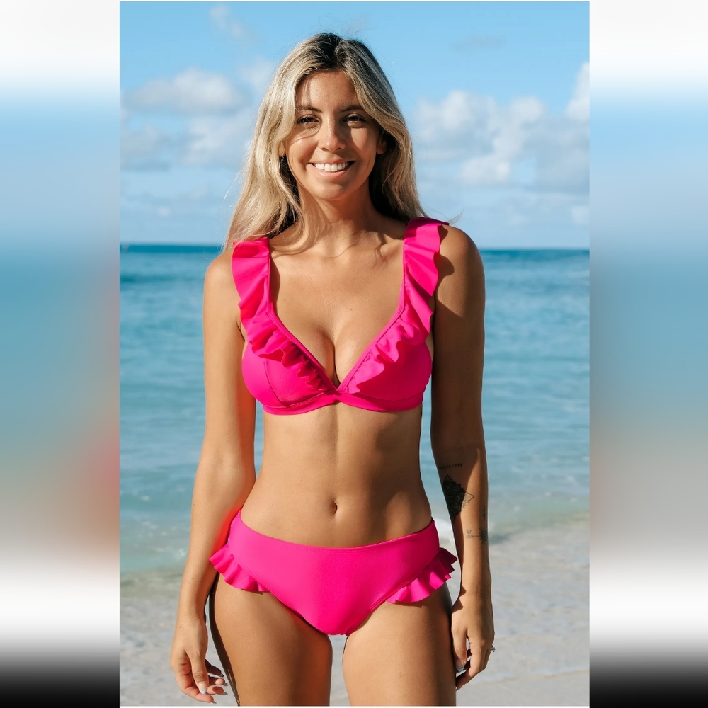 NWT Small Pink Cupshe Swimsuit